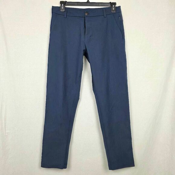 Lululemon Mens Navy ABC Pants Size 33 Stretch